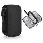 Travel Double Layers All-in-One Cable Organizer Pouch