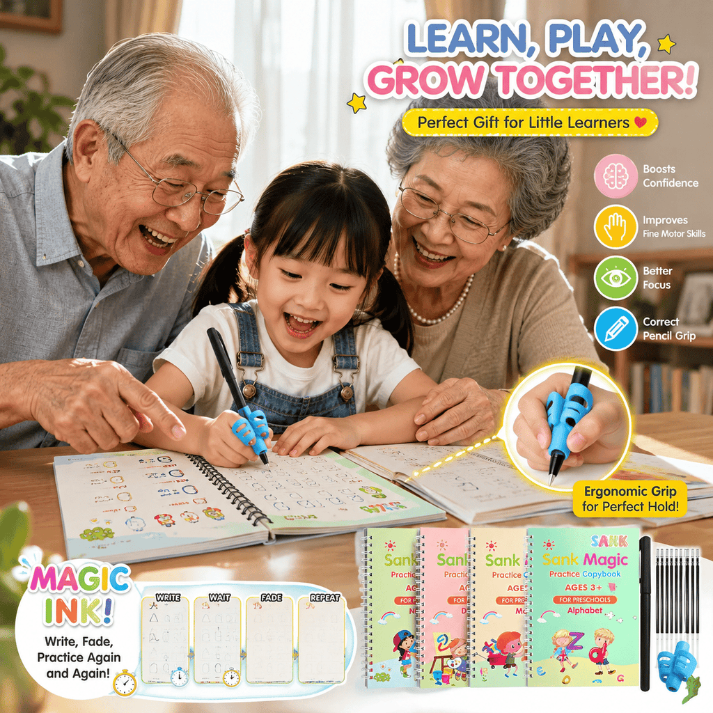 Kids Practice Copybook Set