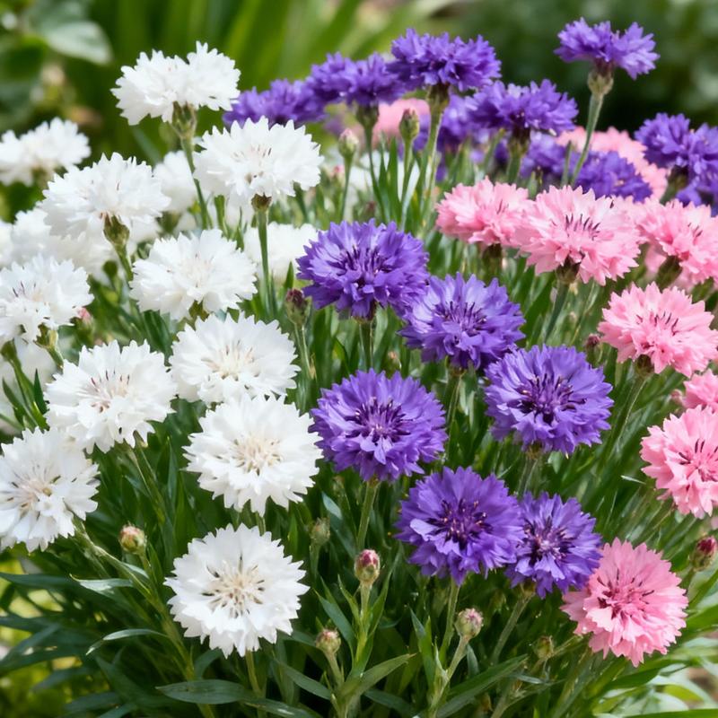 🌱Mixed Cornflower Seeds – Create a Stunning Wildflower Garden