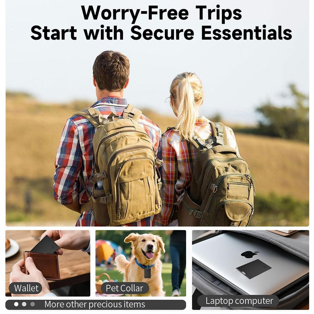 Slim Bluetooth Tracker Card | Apple MFi Certified | Works with Find My Phone*