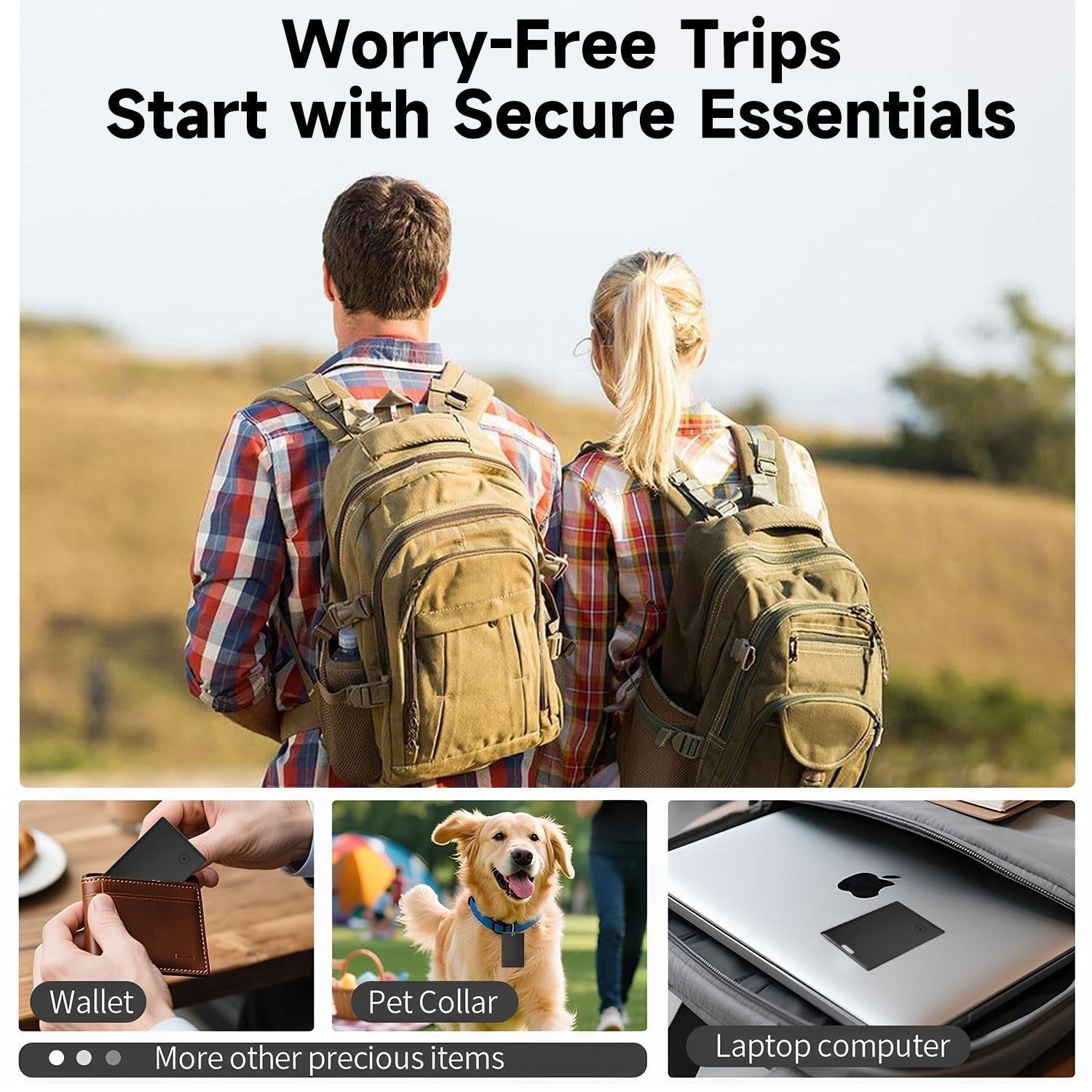 Slim Bluetooth Tracker Card | Apple MFi Certified | Works with Find My Phone*