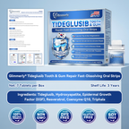 Glimmerly® 🦷 Tideglusib Fast‑Dissolving Tooth & Gum Repair Oral Strips