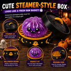 Halloween Steamed Bun Squishy Mystery Box Toy`