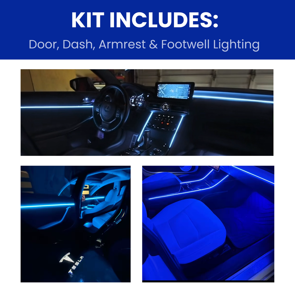 Cool USB Powered Ambient Fiber Lights