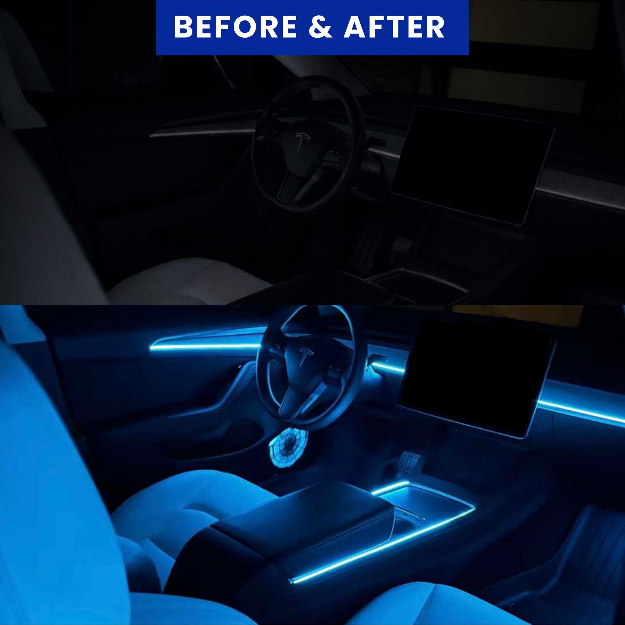 Cool USB Powered Ambient Fiber Lights