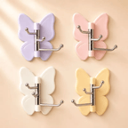 4 Pack Rotating Butterfly Hooks