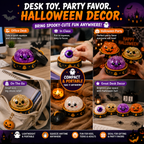 Halloween Steamed Bun Squishy Mystery Box Toy`