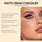 Evanesce Soft Matte Cream Concealer 8-Shade Fade Palette