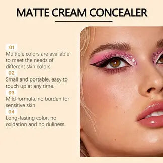Evanesce Soft Matte Cream Concealer 8-Shade Fade Palette