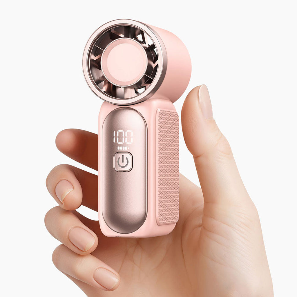 Ultra Compact Turbo Handheld Fan with LED Display