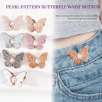 🦋 Pearl Butterfly Waist Buckle
