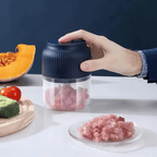 Electric Garlic Chopper, Mini Portable Veggie Cutter
