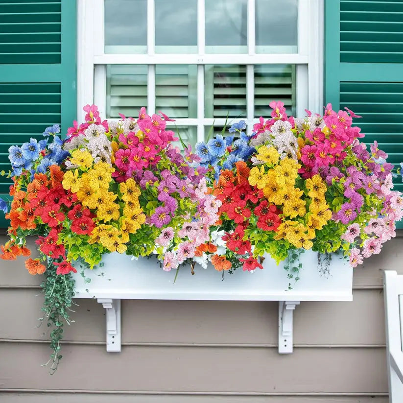 UV Resistant Colorful Artificial Flower