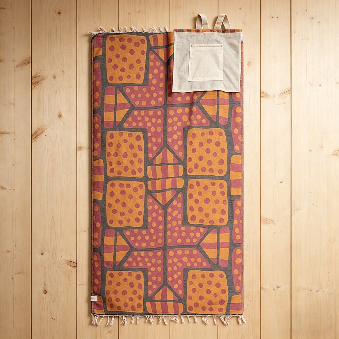 2-in-1 Turkish Cotton Towel Bag