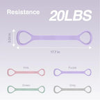 Figure 8 Resistance Bands: Tone Bat Wings & Fix Posture in 10 Minutes