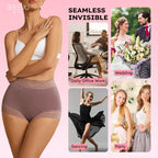 BBEUU High Waist Shapewear Panties for Women | Anti-Slip Tummy Control & Butt Lifter | Seamless Everyday Wear