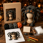 Halloween Monster Hood DIY Crochet Kit