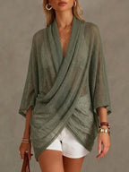 Loose, Cozy, And Lightweight Knitted Top