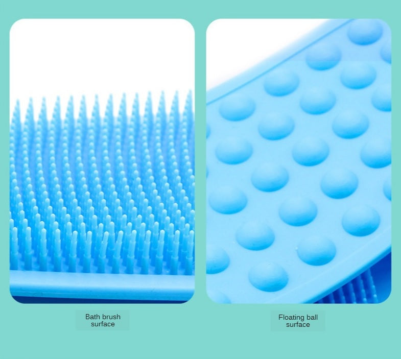 Clean Scrub Textured Silicone Back Scrubber