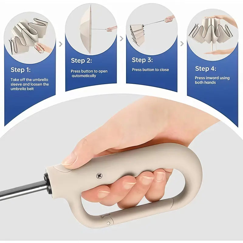 Portable Automatic Folding Umbrella