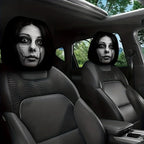 Halloween Funny Cartoon Car Headrest Covers – 2PCS