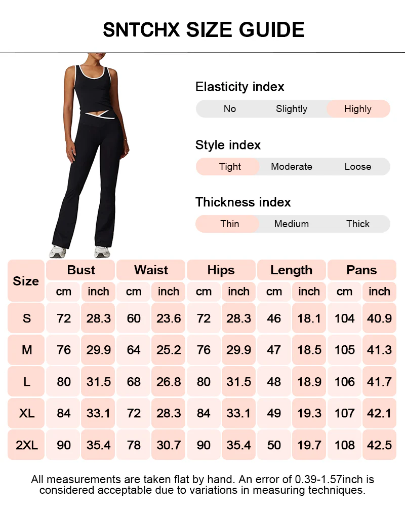 Chic Colorblock Crmon Tank and Flare Pants Lounge Sets