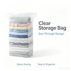 No‑Pump Vacuum Storage Bags