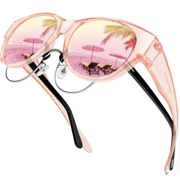 Fit Over Glasses Sunglasses for Women Men