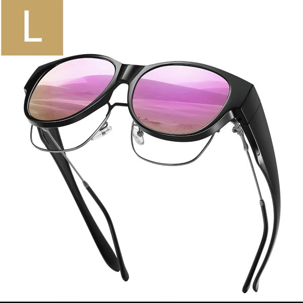 Fit Over Glasses Sunglasses for Women Men