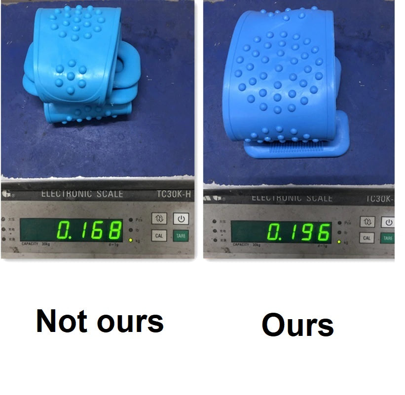 Clean Scrub Textured Silicone Back Scrubber