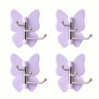 4 Pack Rotating Butterfly Hooks