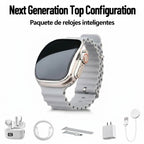 PulseCore Pro 6-in-1 Smartwatch Earbuds Set