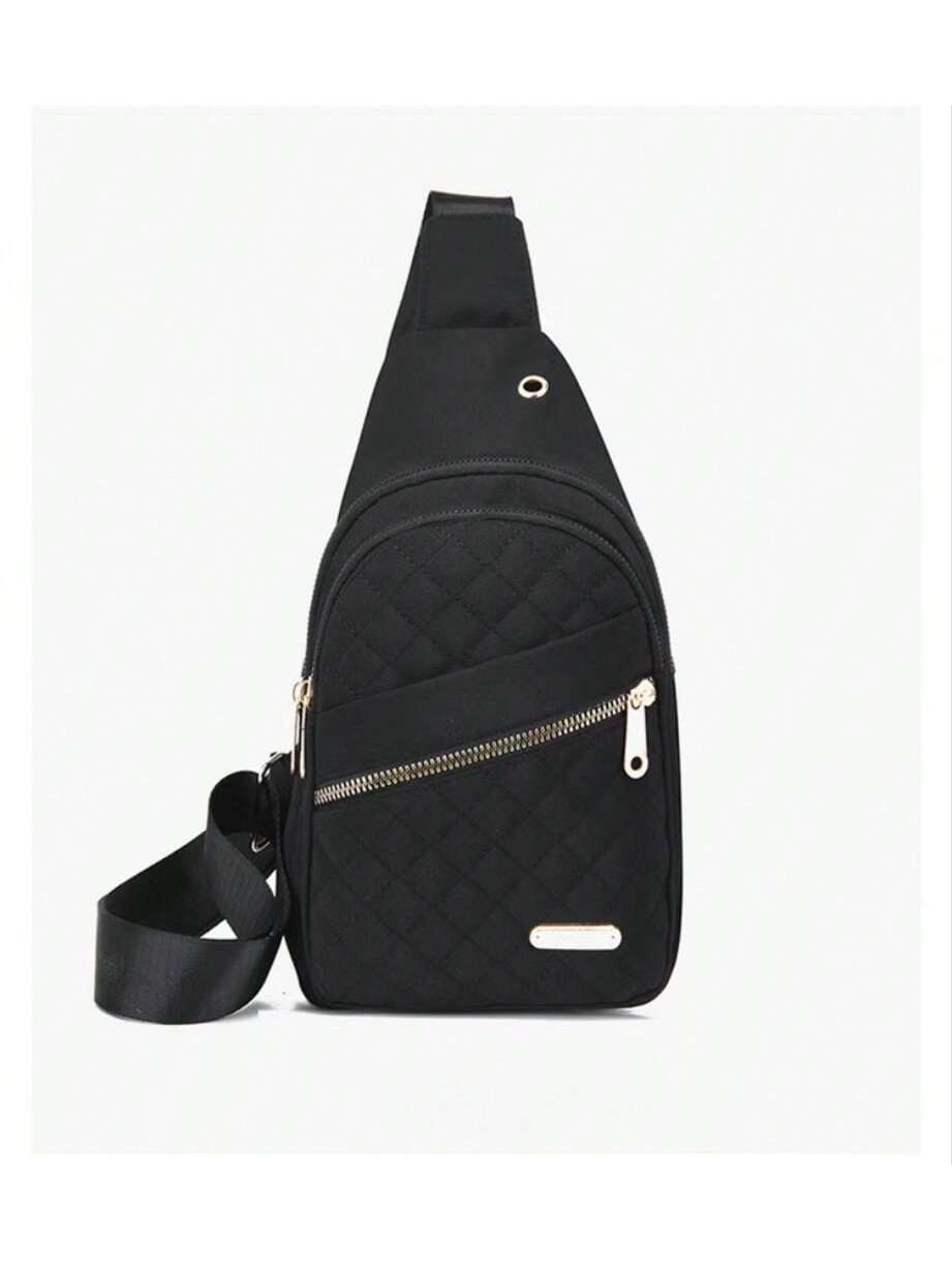Fashionable Quilted Crossbody Bag