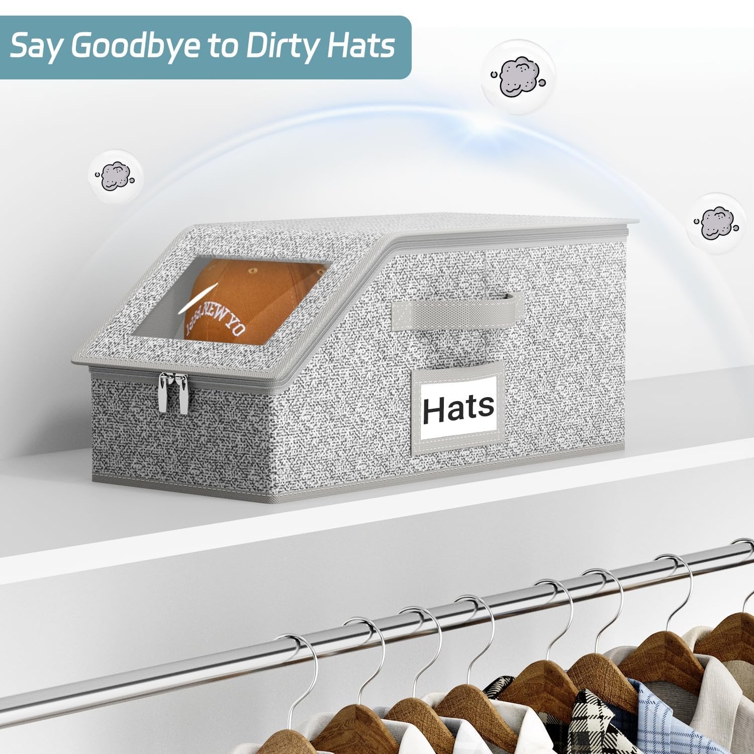 Stackable Hat Storage Box