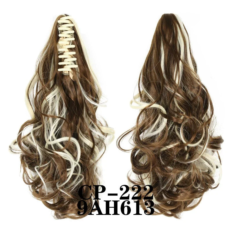 💜Limited time promotion 50%OFF💜Clip-on Wavy Ponytail Extension
