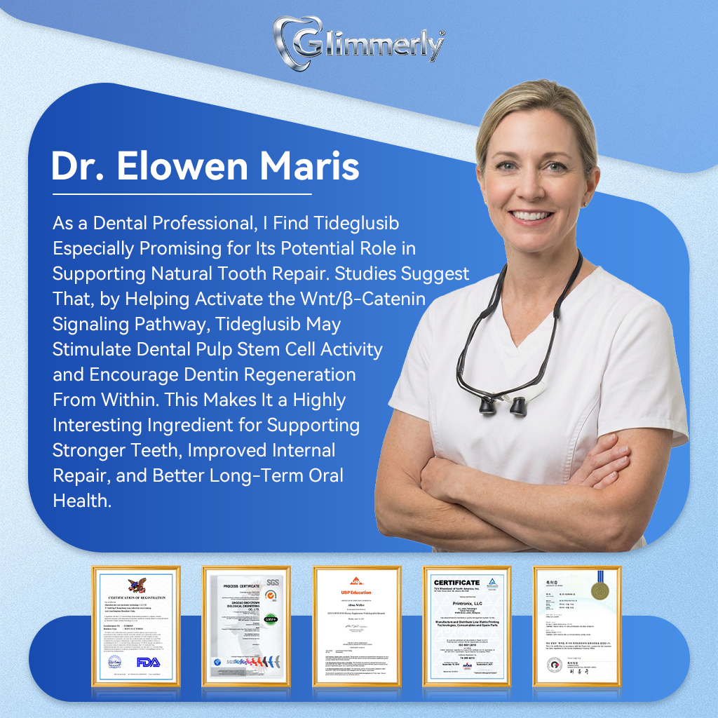 Glimmerly® 🦷 Tideglusib Fast‑Dissolving Tooth & Gum Repair Oral Strips