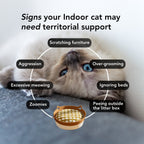 Portable Handwoven Cozy Cat Nest Bed