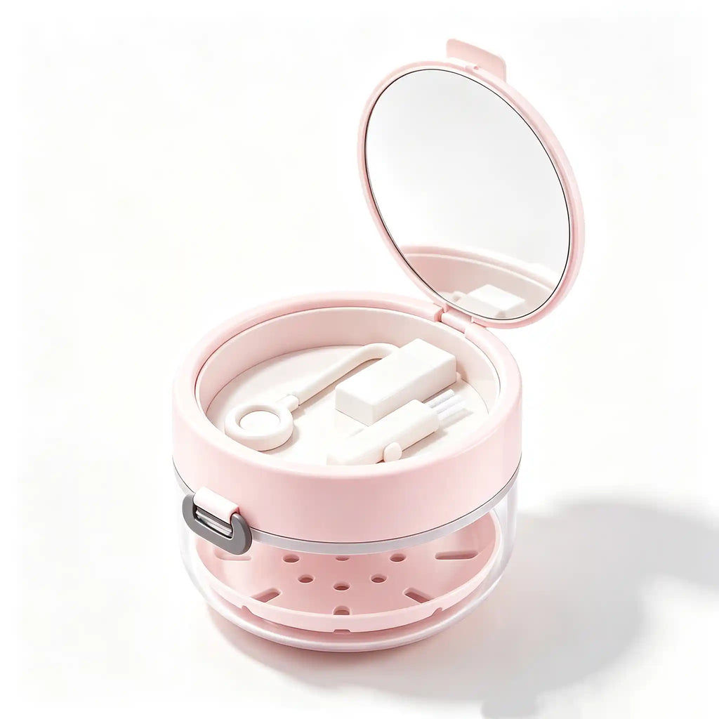 3-in-1 Retainer Cleaning Storage Case