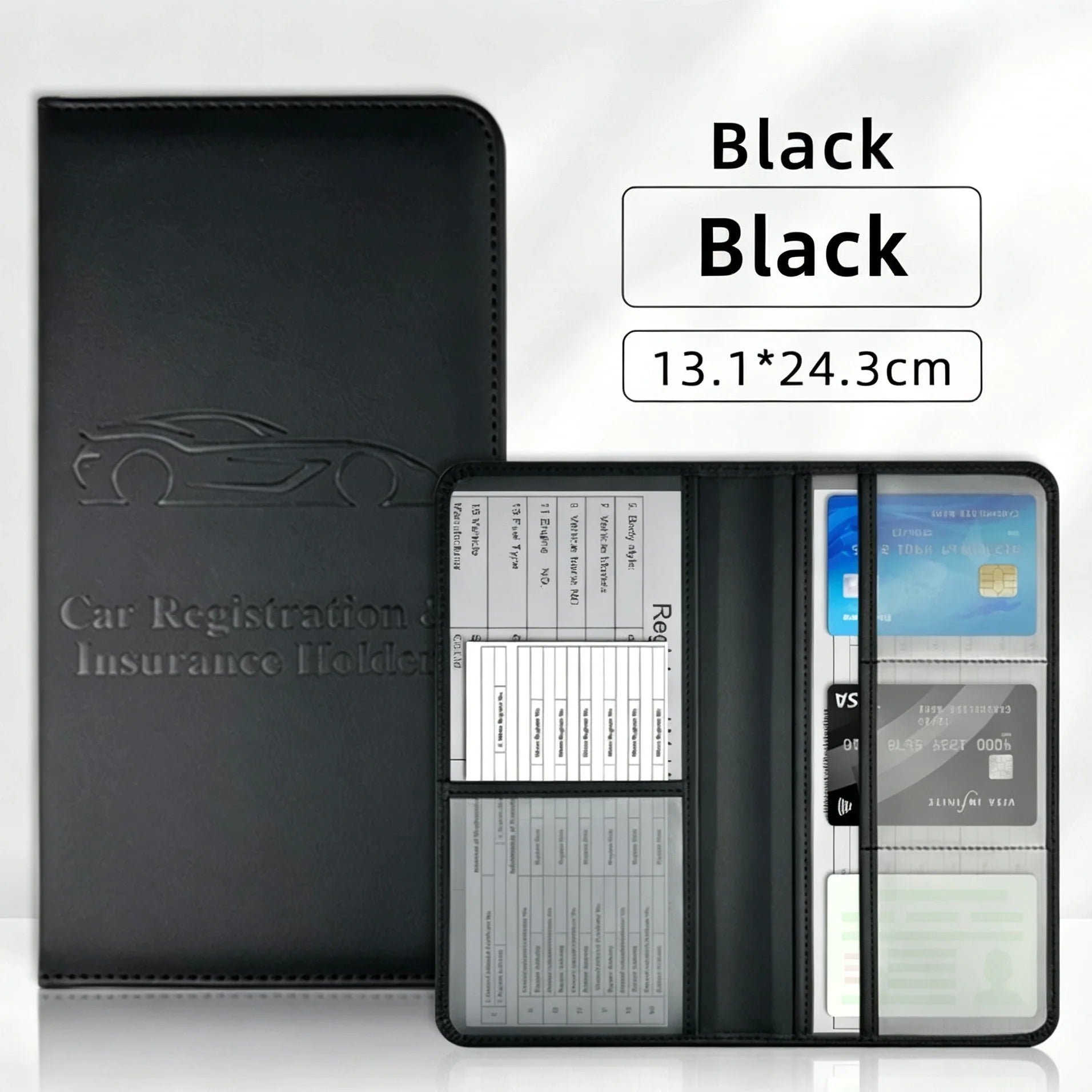 Car Registration & Insurance Card Holder