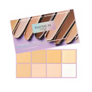 Evanesce Soft Matte Cream Concealer 8-Shade Fade Palette