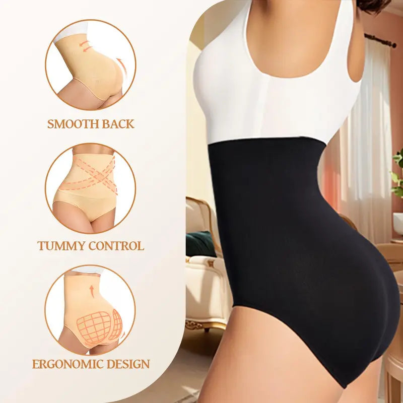 High Waist Tummy Control Shapewear Panties