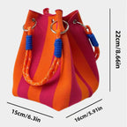Stylish Bohemian Bucket Bag