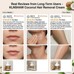 Gentle Growth Inhibition: Coconut Hair Removal Cream