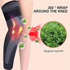 Self-Heating Mugwort Knee Wraps – Set of 2 (1 Pair)
