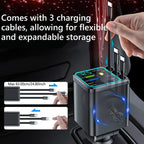 7-in-1 Retractable Car Charger
