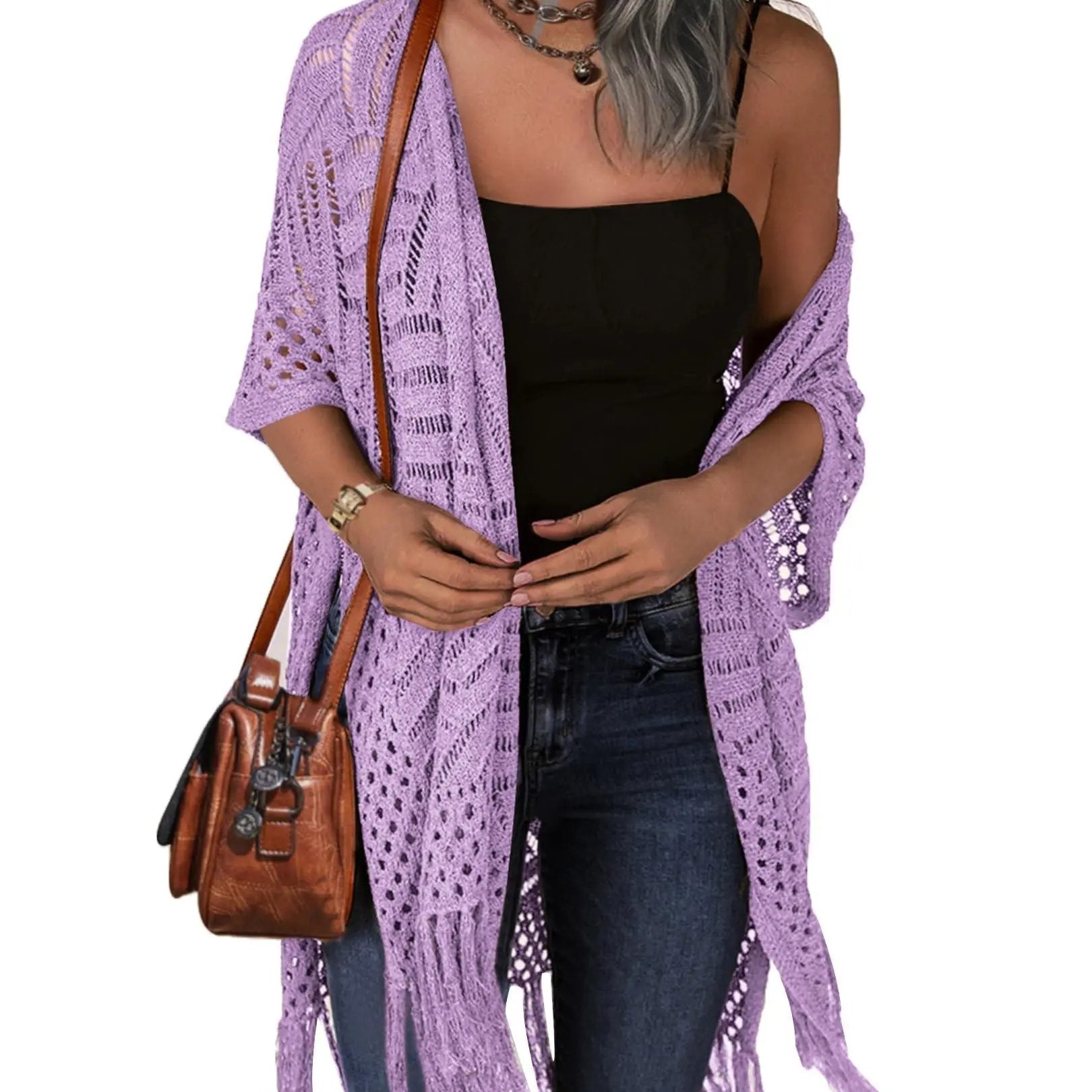 Women's Loose Plus Size Knitted Cardigan