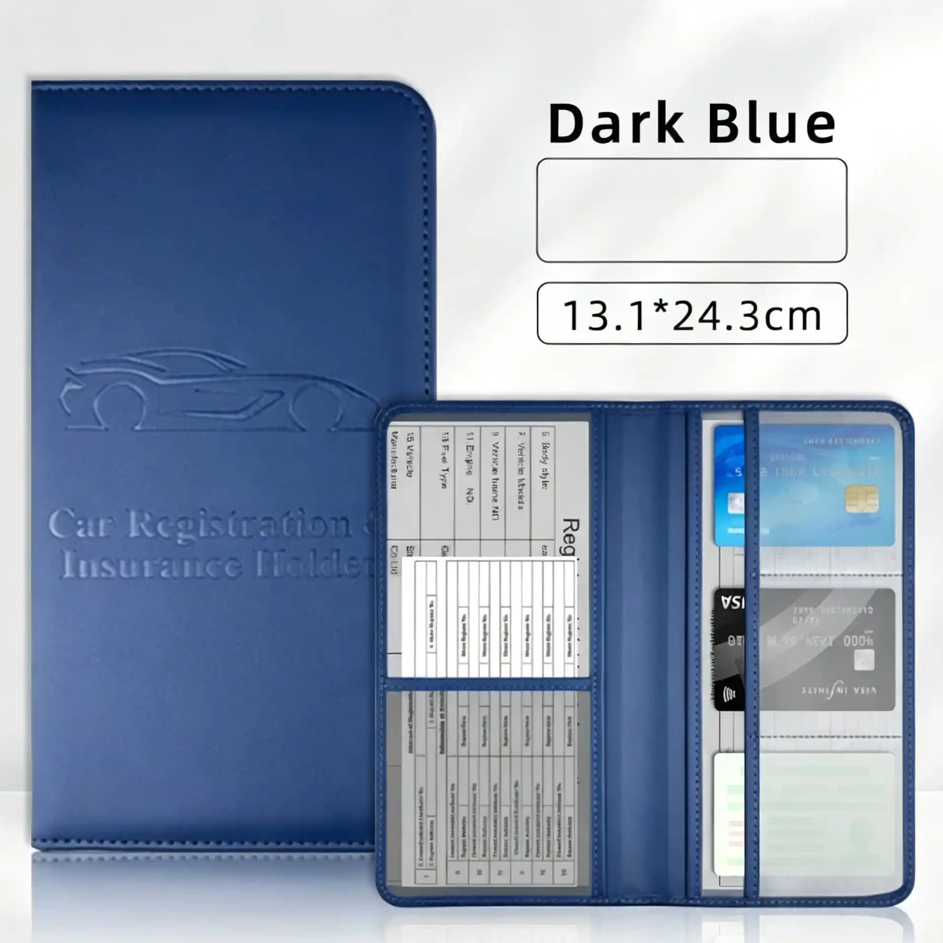 Car Registration & Insurance Card Holder