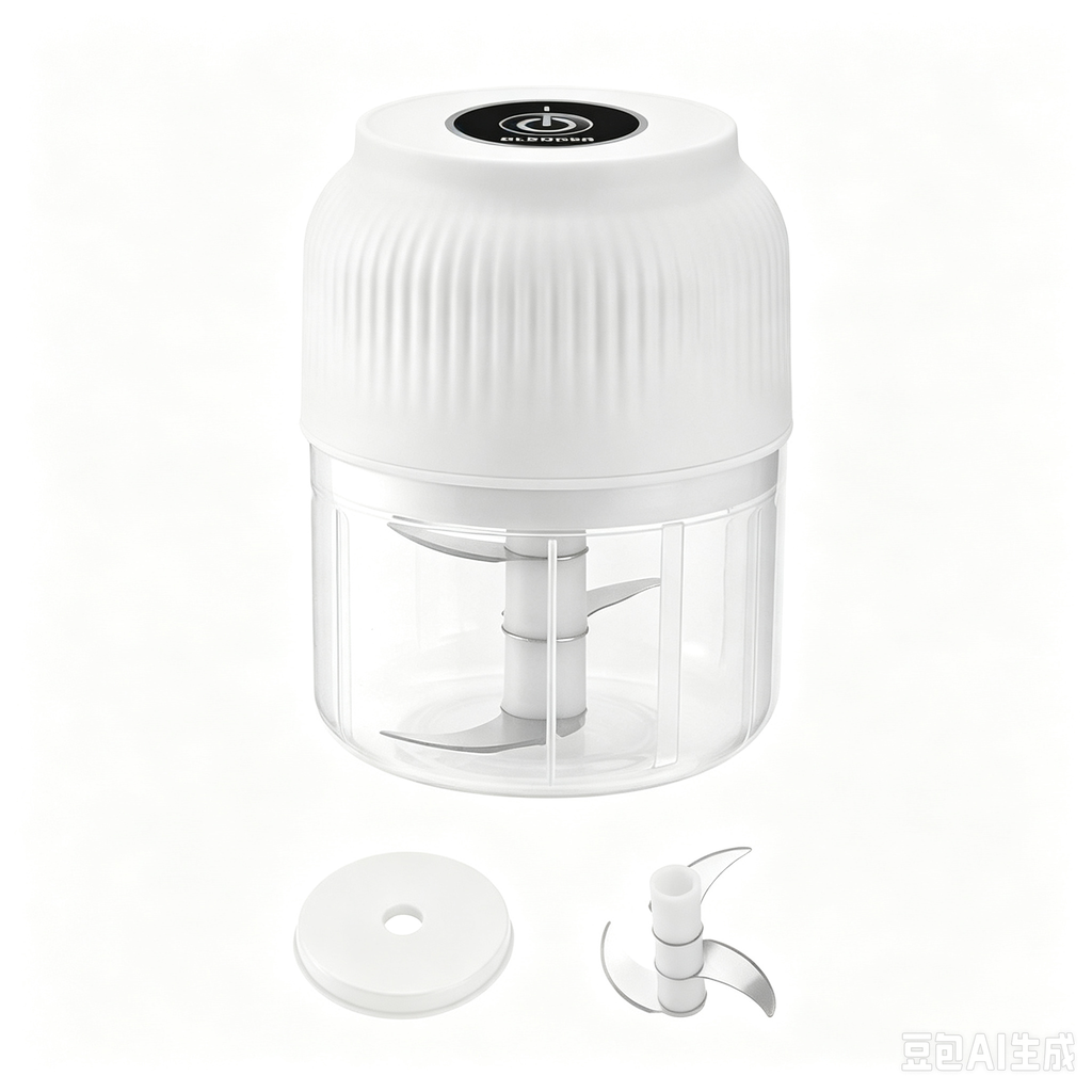 Electric Garlic Chopper, Mini Portable Veggie Cutter