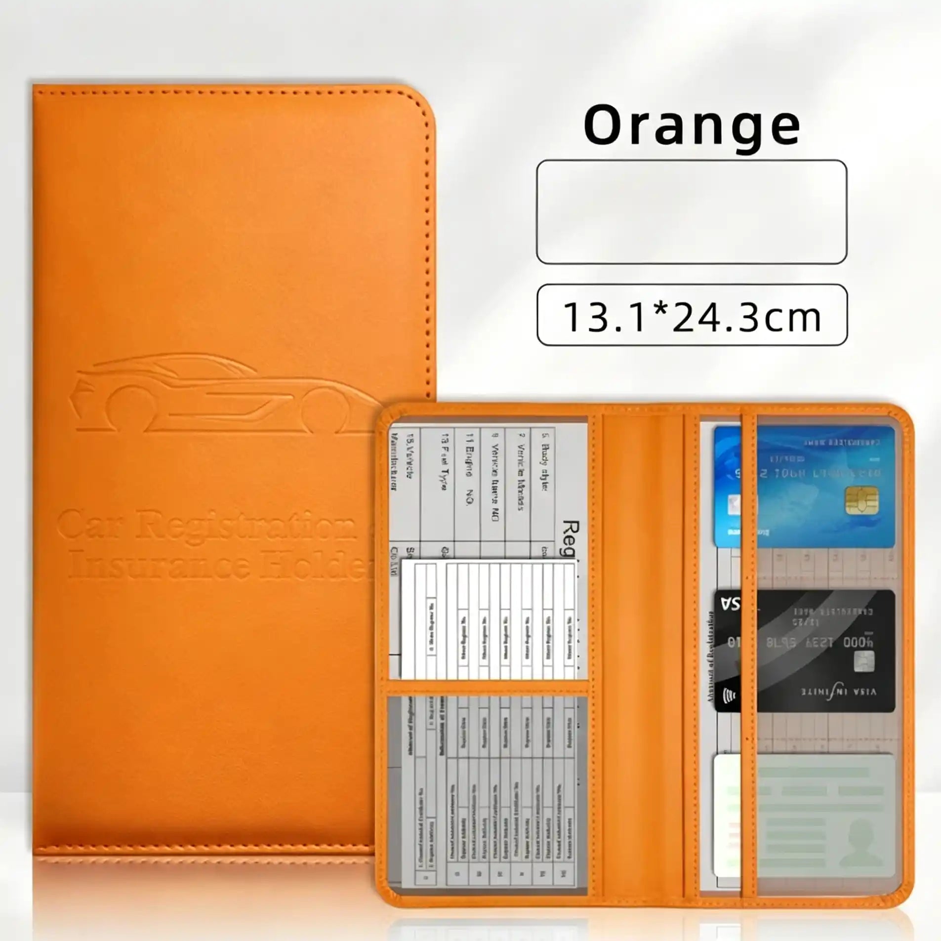 Car Registration & Insurance Card Holder