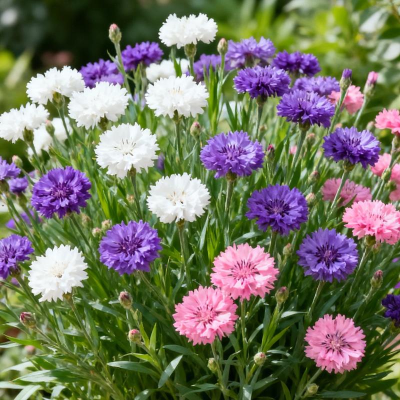 🌱Mixed Cornflower Seeds – Create a Stunning Wildflower Garden